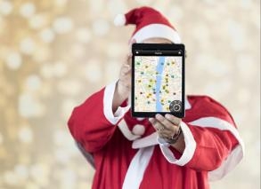 Christmas tour with tablets